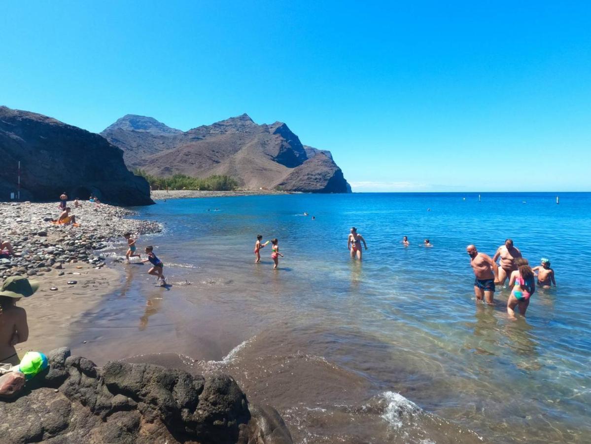 Вілла Casa En La Playa, Aldea Coast San Nicolas Екстер'єр фото